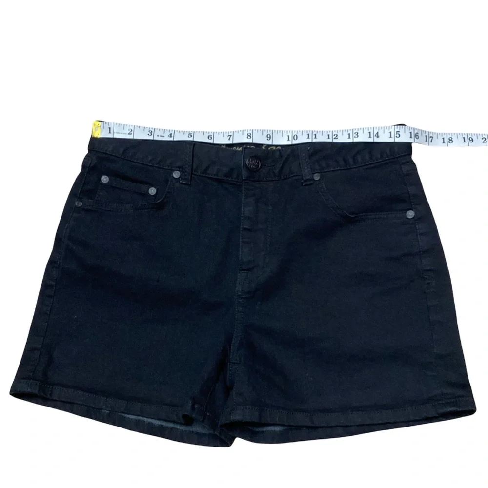 American Rag Jean Shorts Women’s 9 Colored Denim Black Wash Casual High Rise